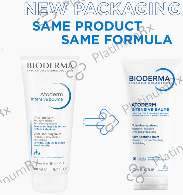 Bioderma Atoderm Intensive Baume Ultra Soothing Balm 200ml