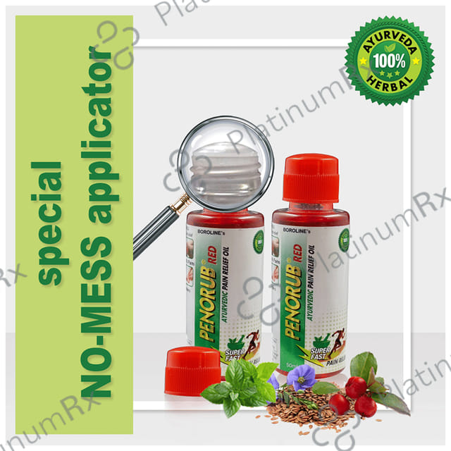 Boroline Penorub Red Super Fast Pain Relief 50 ml