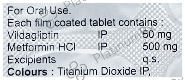 Happyglip M 500/50mg Tablet 15s