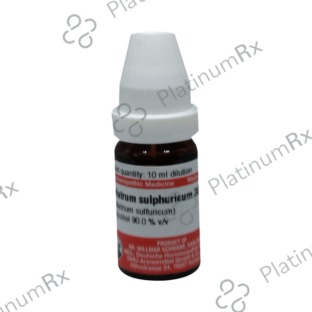 Dr Willmar Schwabe Germany Natrum Sulphuricum Dilution 30