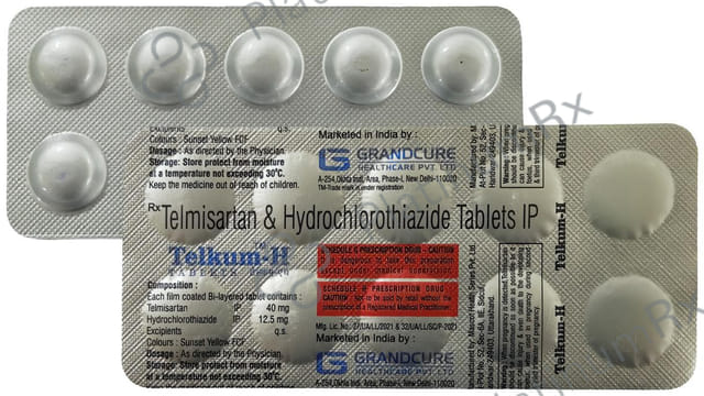 Telkum H 40mg/12.5mg Tablet