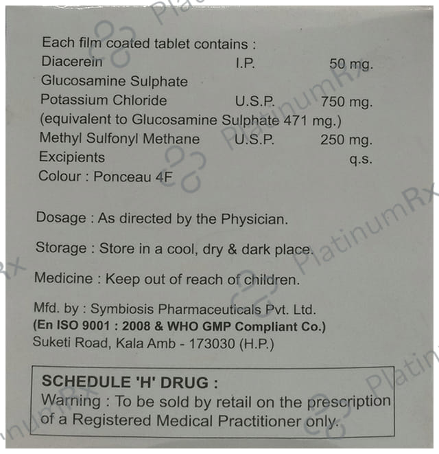 Lubry GM 50/750/250mg Tablet 10s