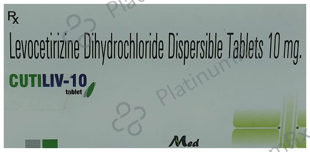 Cutiliv 10 Tablet DT