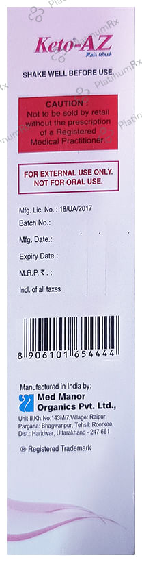 Keto AZ Lotion 125ml