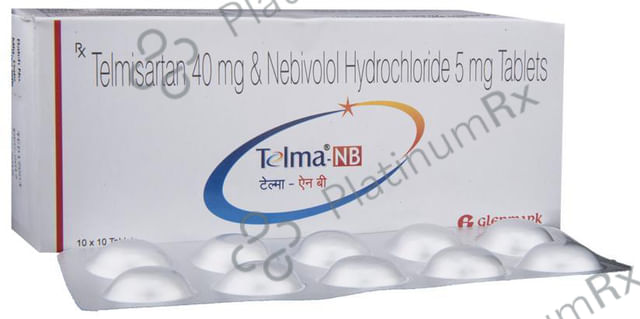 Telma NB 5/40mg Tablet 10s