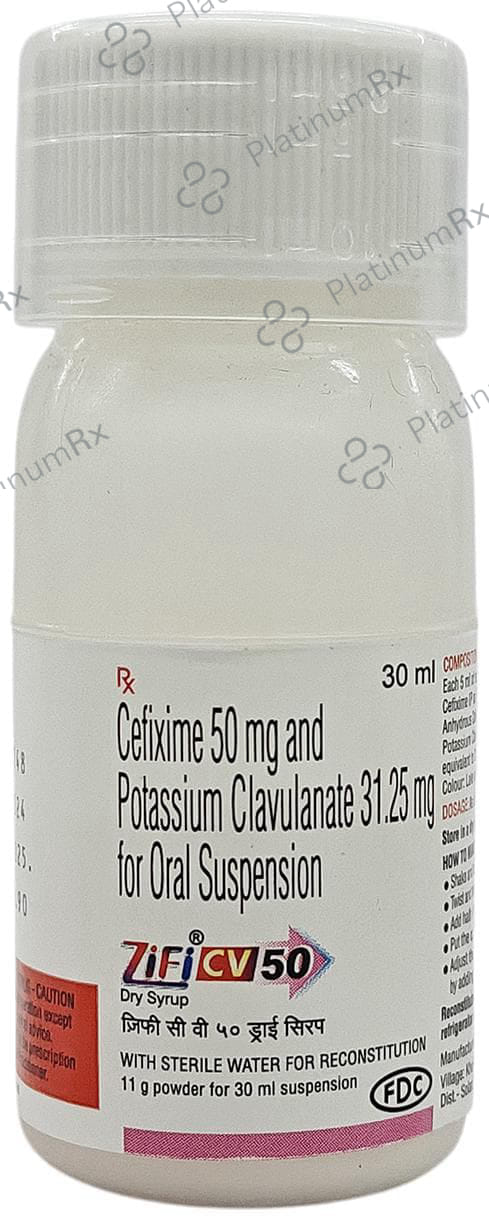 Zifi CV 50mg Dry Syrup 30ml