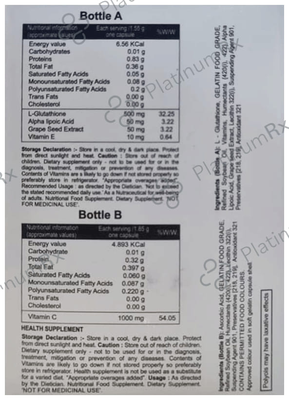 I Glowvit VC1000 Combipack 1s