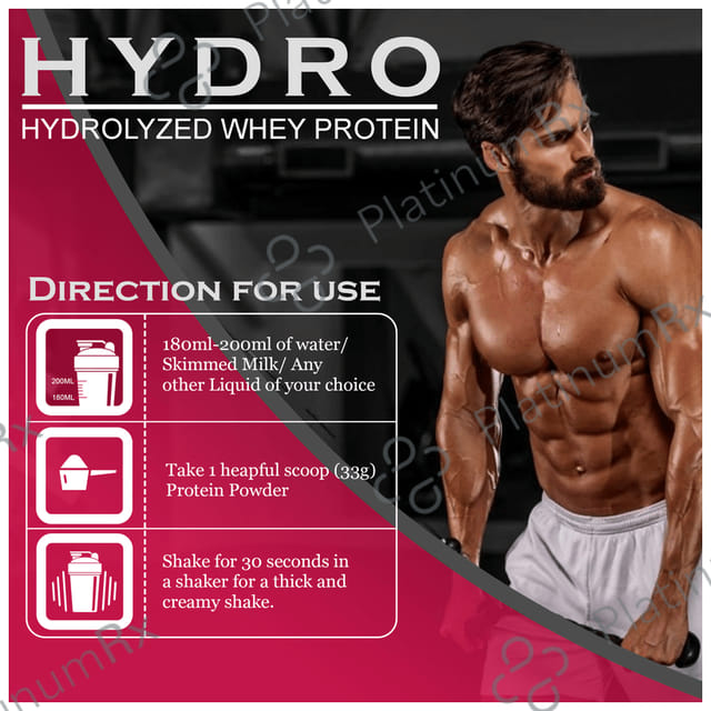 Nakpro Nutrition Whey Hydrolyzed Mango Flavour Protein Powder 1kg