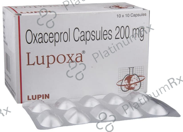 Lupoxa 200mg Capsule 10s