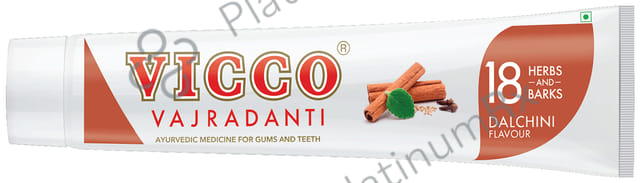 Vicco Vajradanti Ayurvedic Medicine for Healthy Gums and Teeth - Dalchini