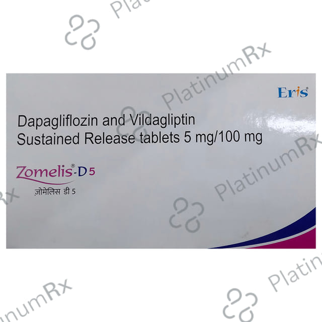 Zomelis D 5/100mg Tablet SR 10s