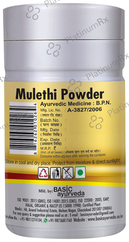 Basic Ayurveda Mulethi Churna