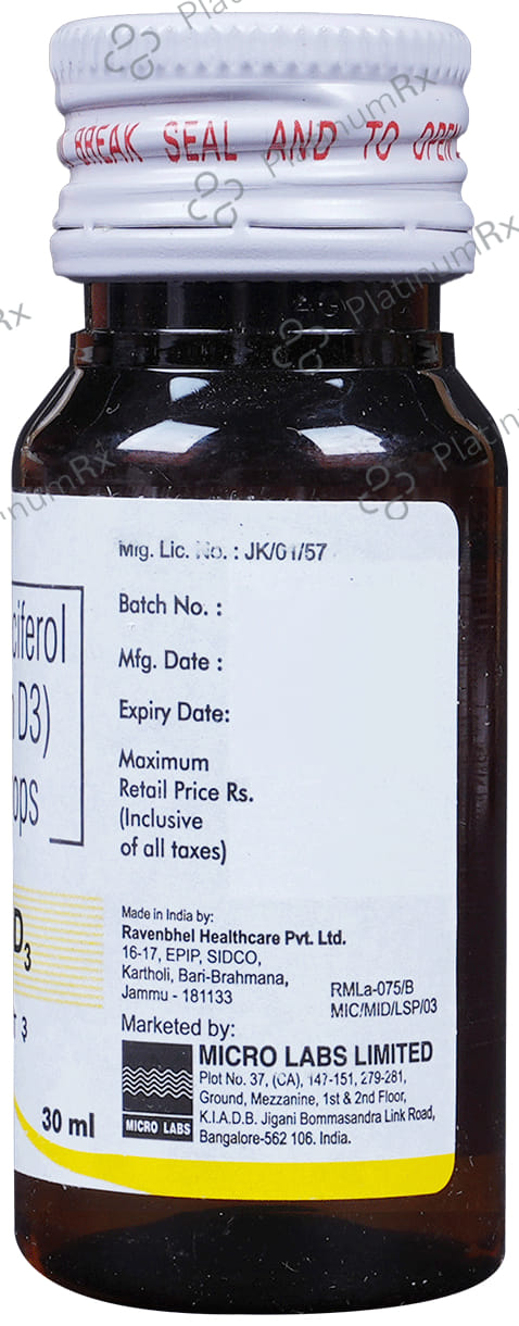 Micro D3 400IU Drop 30ml