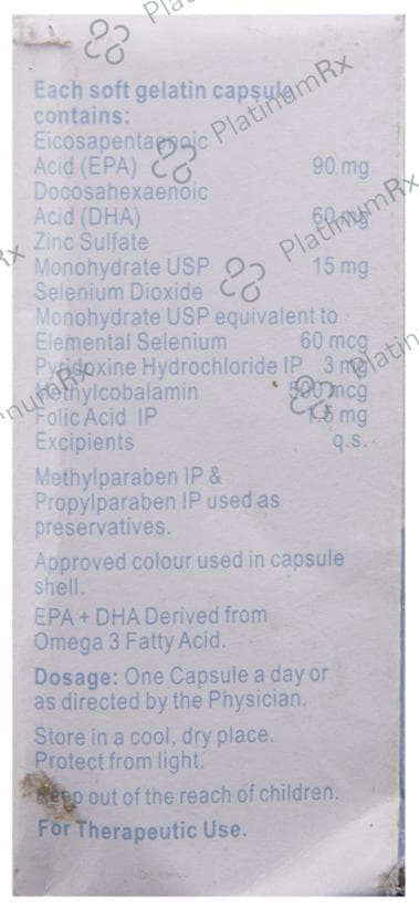Omegachek Soft Gelatin Capsule