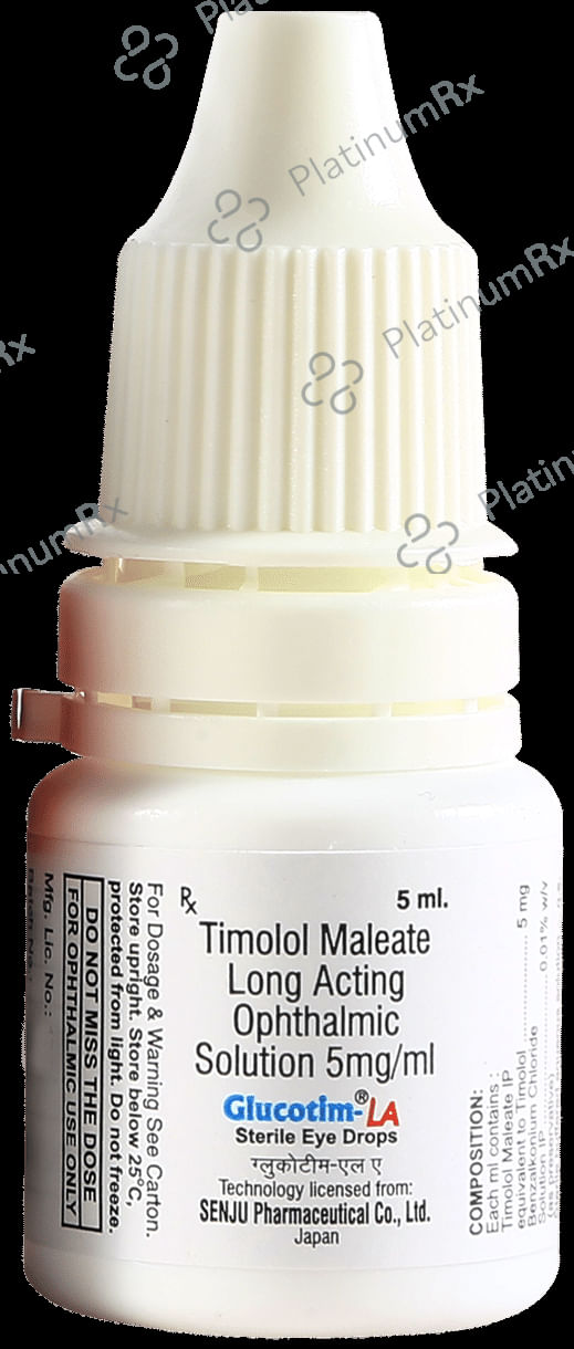 Glucotim LA 0.01% w/v Eye Drop 5ml