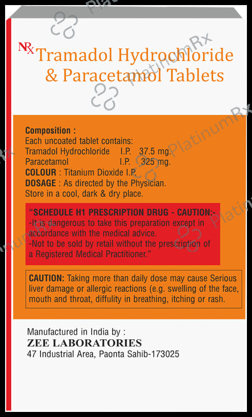 Dolram Plus 37.5mg/325mg Tablet