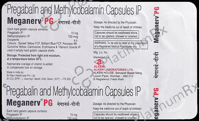 Meganerv PG 750mcg/75mg Capsule