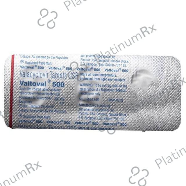 Valtoval 500mg Tablet 3s