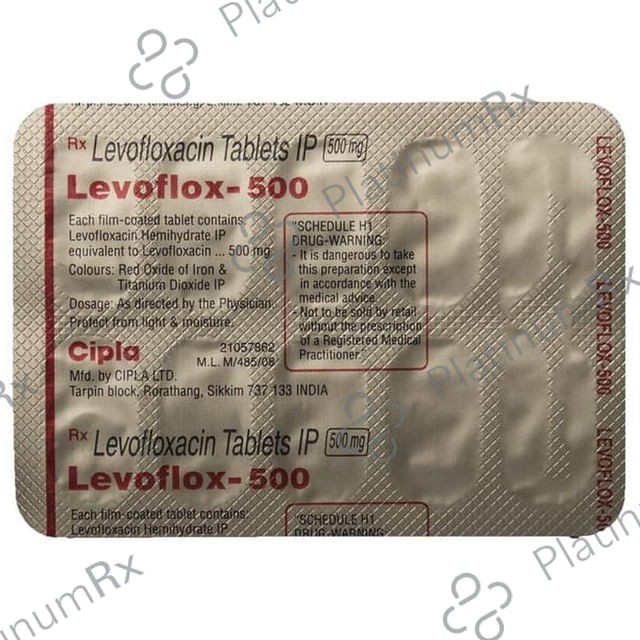 Levoflox 500mg Tablet 10s