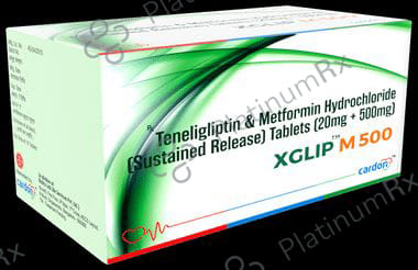 Xglip M 500mg/20mg Tablet