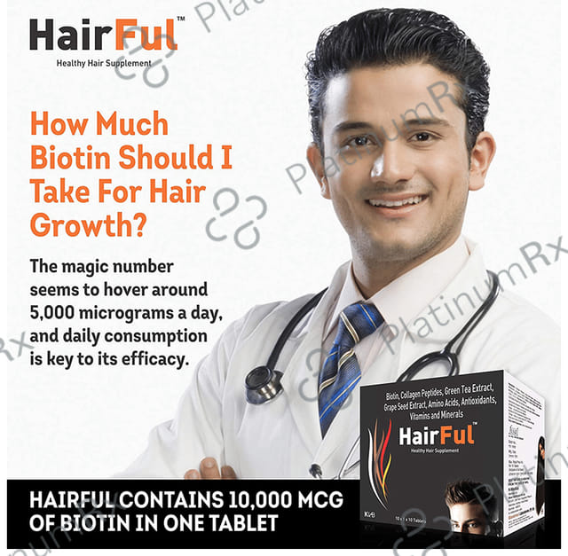 Hairful 10 Tablet For Healthy Hair