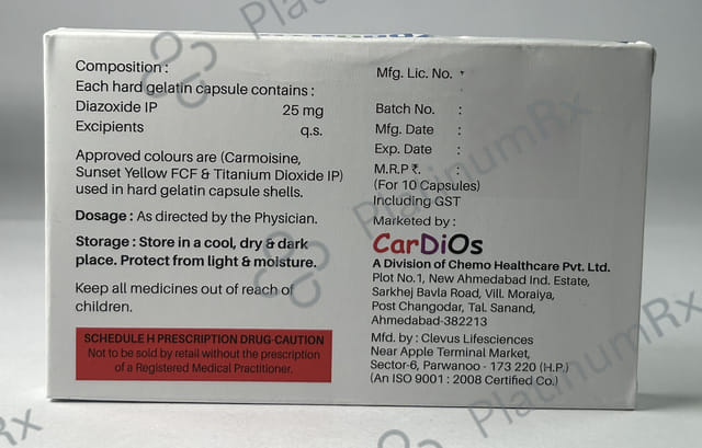 Hypodoz 25mg Capsule 10s