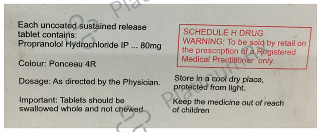 Migrabeta-TR 80 Tablet