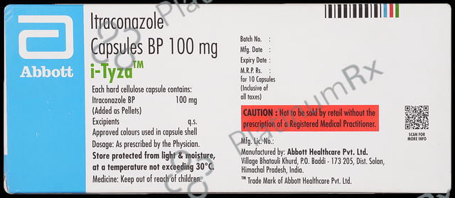 I Tyza 100mg Capsule 10s