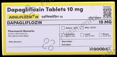 Aidgliflozin 10mg Tablet 10s