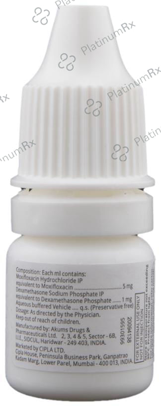 Moxicip D Eye Drop 5ml