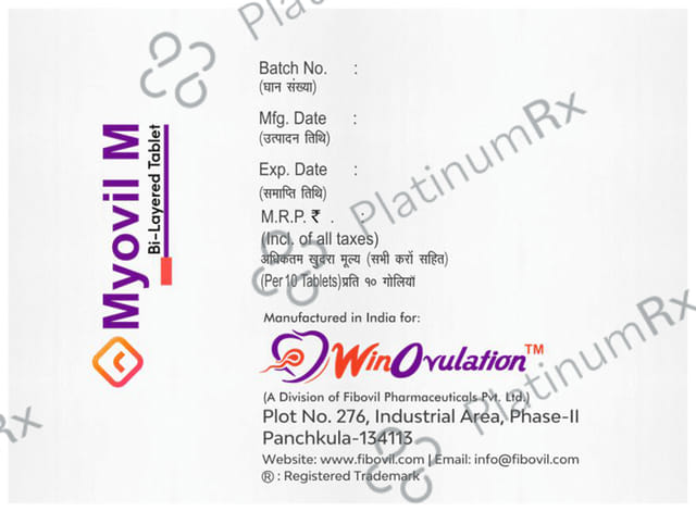 Myovil M Tablet SR 10s