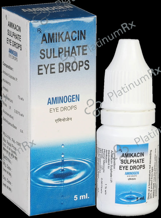 Aminogen 1% Eye Drop 5ml