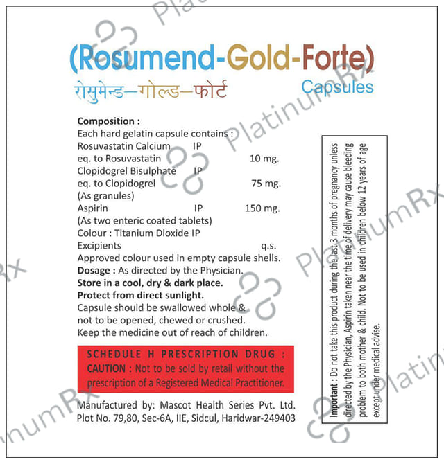 Rosumend-Gold-Forte Capsule