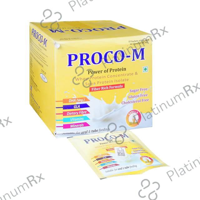 Proco -M Sugar Free Sachet Vanilla