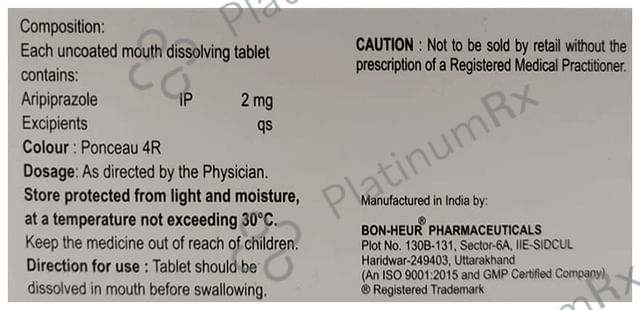 Arpisam 2mg Tablet 10s