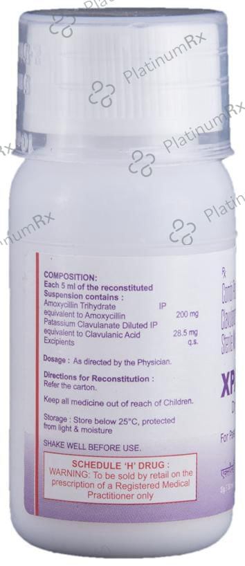 Xpand W 200/28.5mg Dry Syrup 30ml