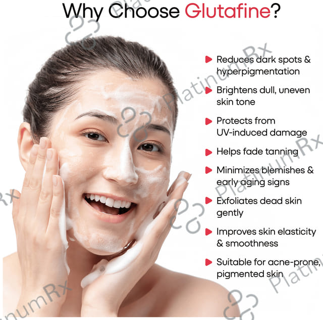 Glutafine Rich Creamy Face Wash 70gm
