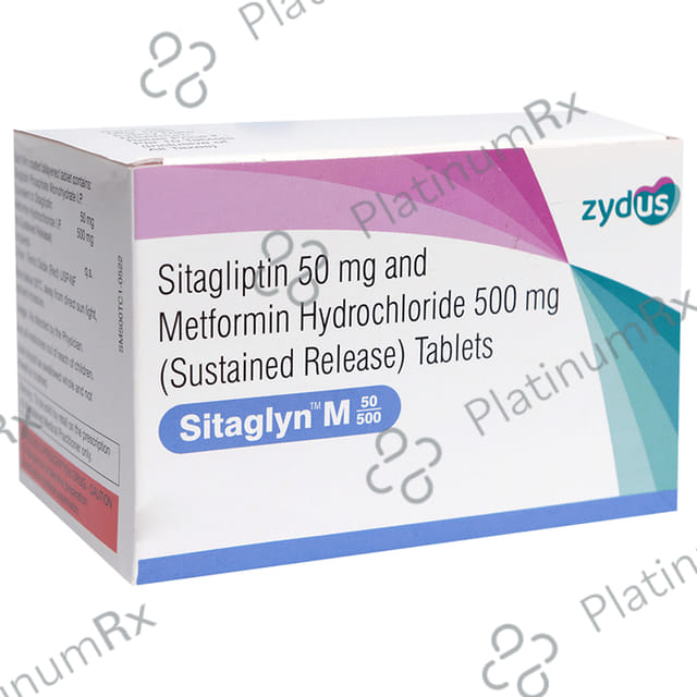 Sitaglyn M 50/500mg Tablet SR 10s
