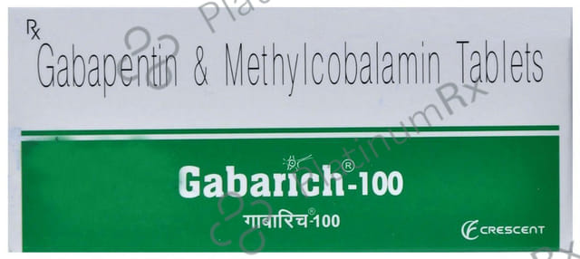 Gabarich 100mg/500mcg Tablet