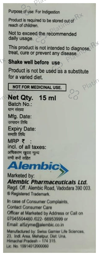 AL5Zyme Drop Gluten Free