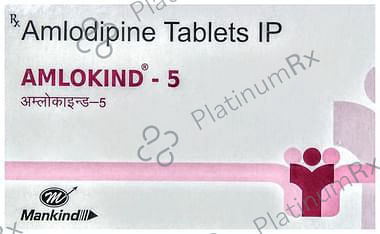 Amlokind 5mg Tablet 15s