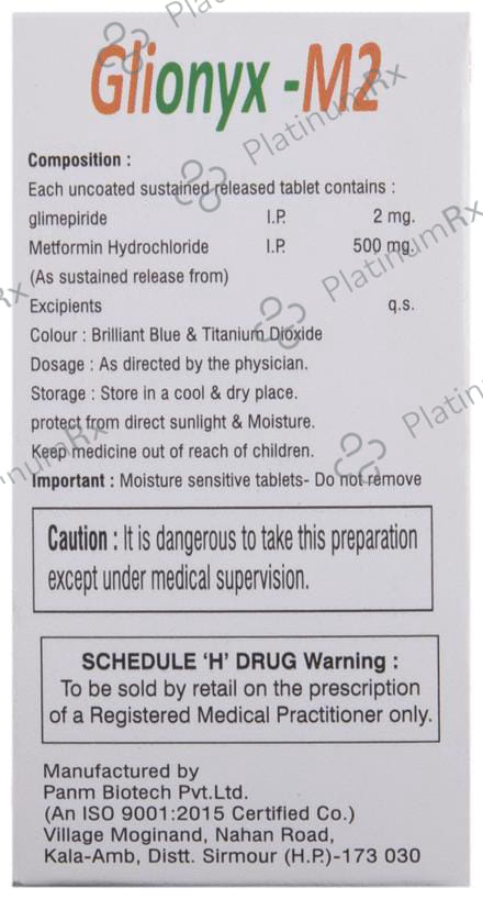 Glionyx-M2 Tablet SR