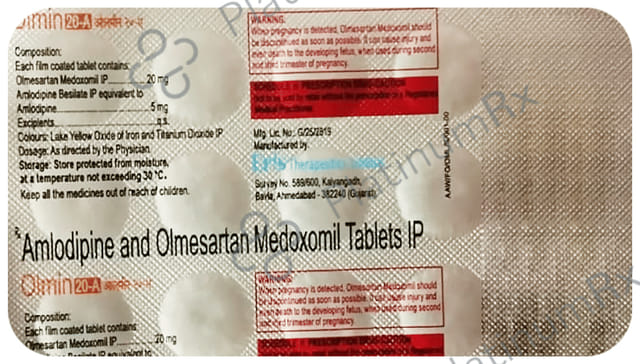 Olmin 20 A 5/20mg Tablet 15s
