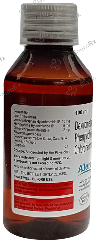 Alerzest DX Syrup Sugar Free