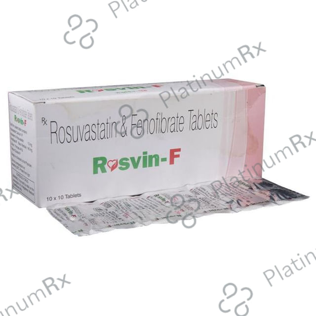 Rosvin F 145/10mg Tablet 10s