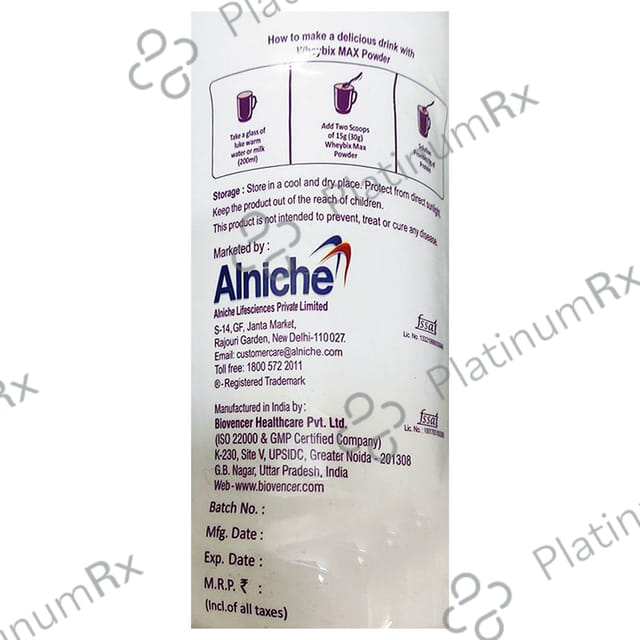 Wheybix Pro Vanilla Flavour Powder 400gm
