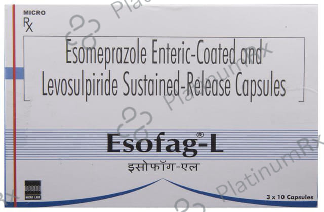 Esofag L 75/40mg Capsule SR 10s