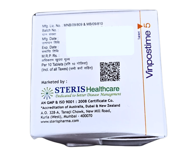 Vinpostime 5mg Tablet 10s