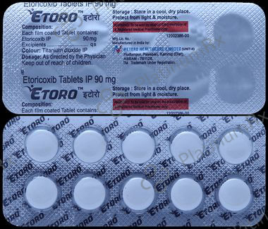 Etoro 90mg Tablet 10s