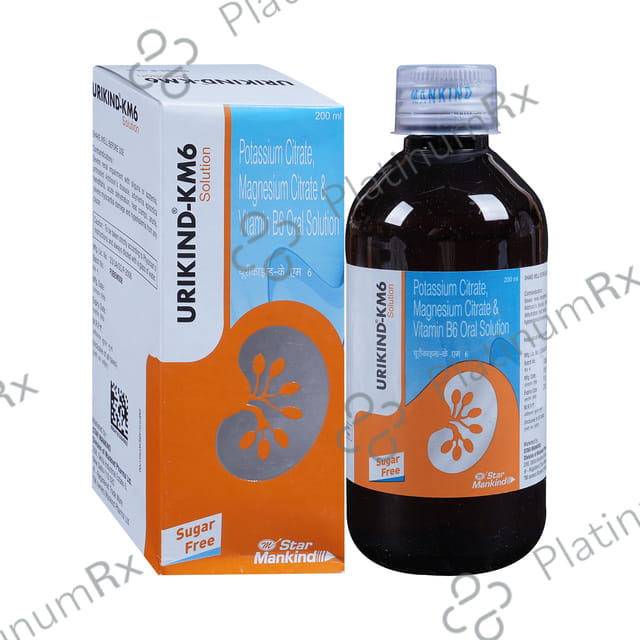 Urikind KM6 Oral Solution 200ml